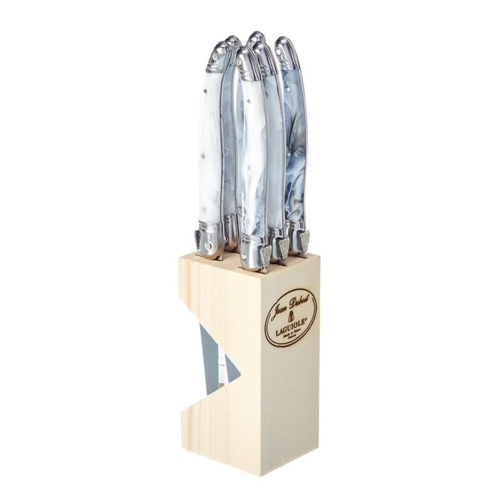 Jean Dubost 6 Knives In A Block